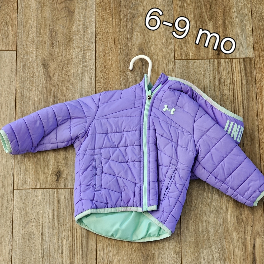 6-9 month under armour girls jacket